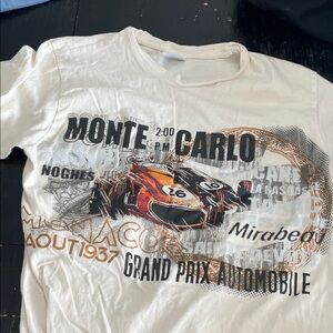 Monte Carlo Graphic Tee - White